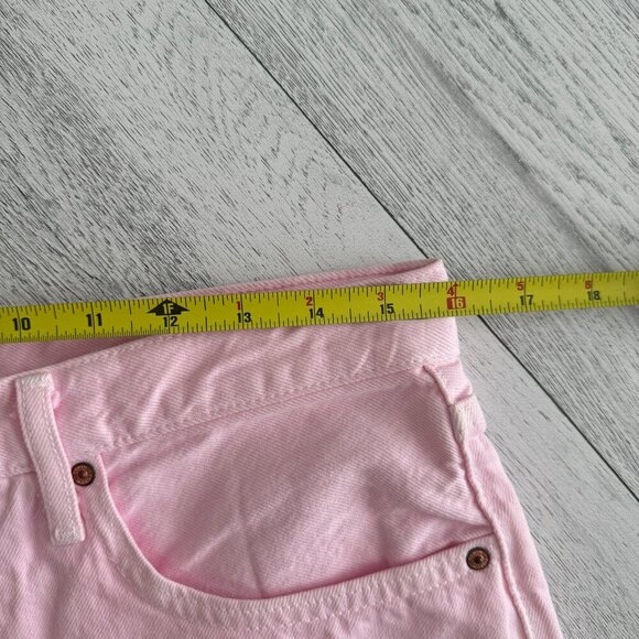 Aritzia | The Yoko Mid Thigh Short in Pink - Size 31 - Picture 10 of 13